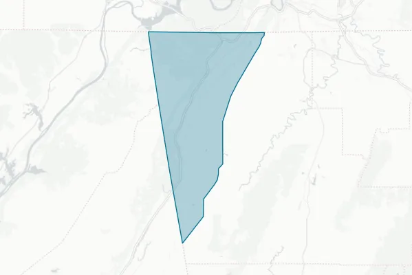 Dade County — detail map