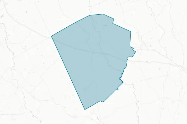 Laurens County — detail map