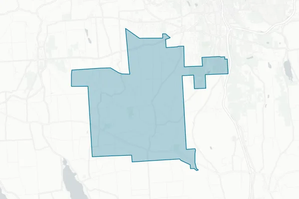 Onondaga Central School District — detail map