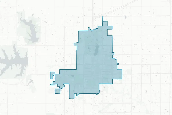 City of Stillwater — detail map