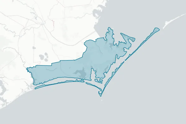 Carteret County Board of Education — detail map