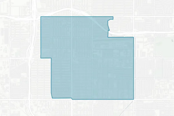 Hawthorne School District — detail map