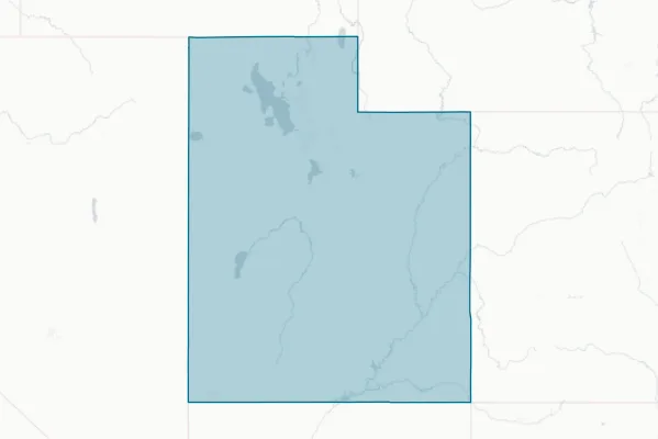 State of Utah — detail map