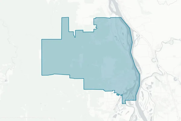 St. Helens School District — detail map