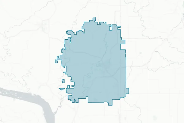 Platteville School Distict — detail map