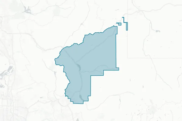 North Summit School District — detail map