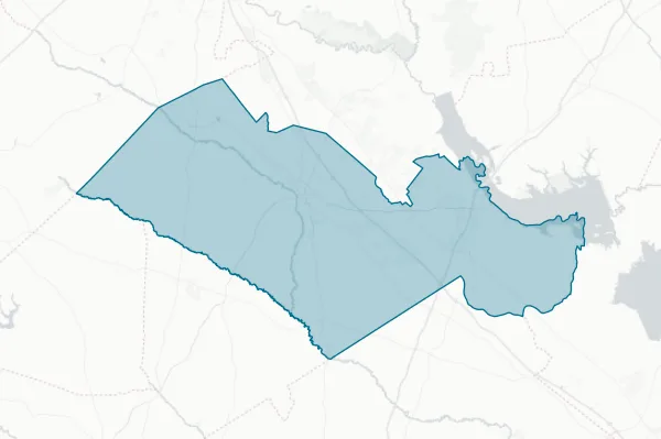 Orangeburg County — detail map