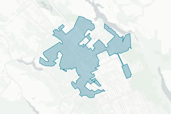 City of Morgan Hill — detail map