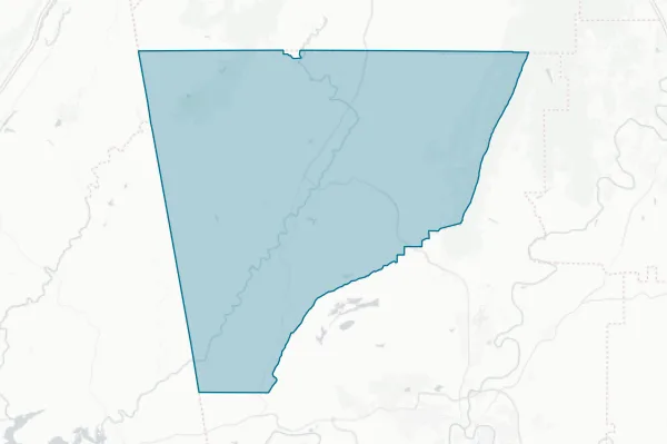 Chattooga County — detail map