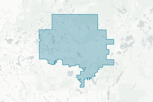 Spooner Area School District — detail map