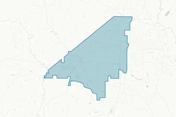 Peach County Board of Education — detail map