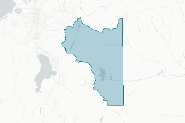 Wasatch County School District — detail map
