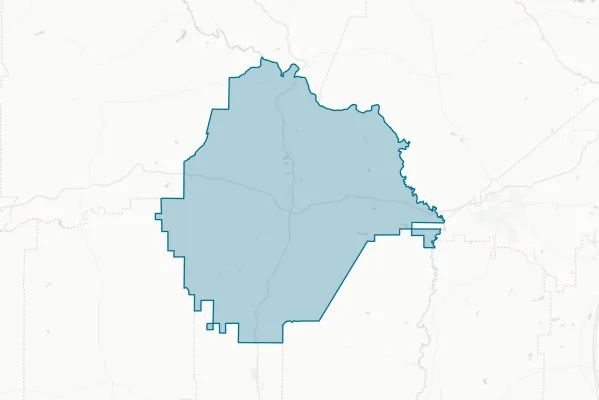 Taylor County Board of Education — detail map