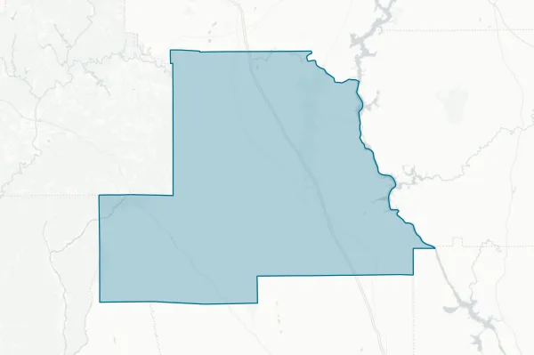 Chilton County Board of Education — detail map