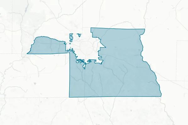 Houston County Board of Education — detail map