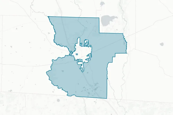 Lowndes County Board of Education — detail map