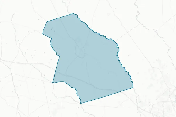 Bulloch County — detail map