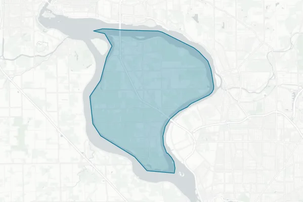 Grand Island Central School District — detail map