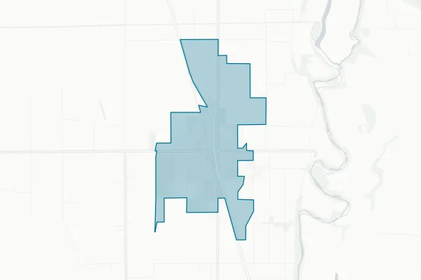 City of Live Oak — detail map