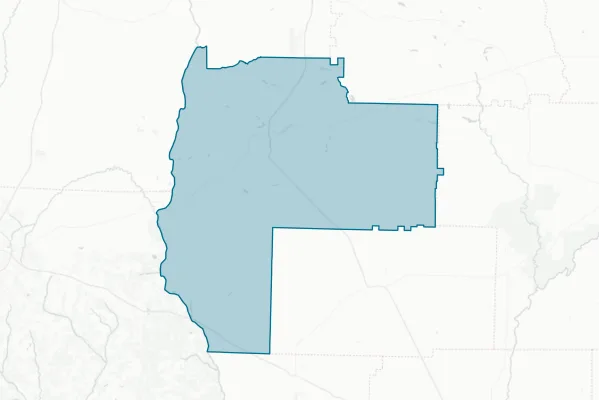 Early County — detail map