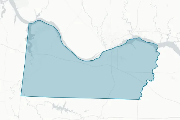 Colbert County Commission — detail map