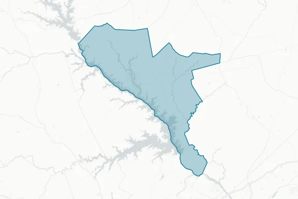 McCormick County — detail map