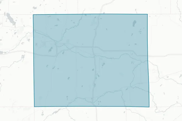 Calhoun County — detail map