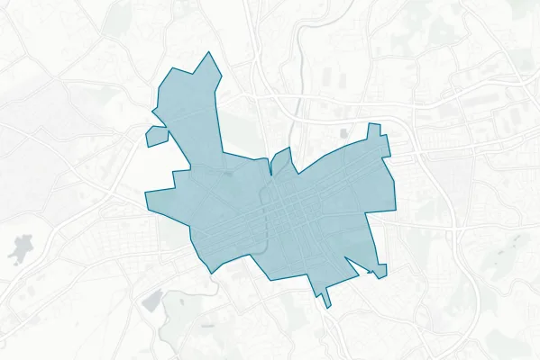 City of York — detail map