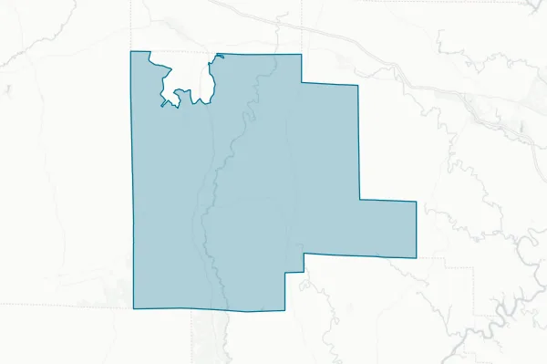 Fayette County Board of Education — detail map