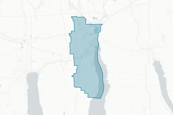 Seneca Falls Central School District — detail map