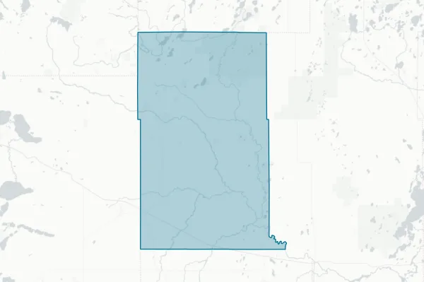 Wadena County — detail map