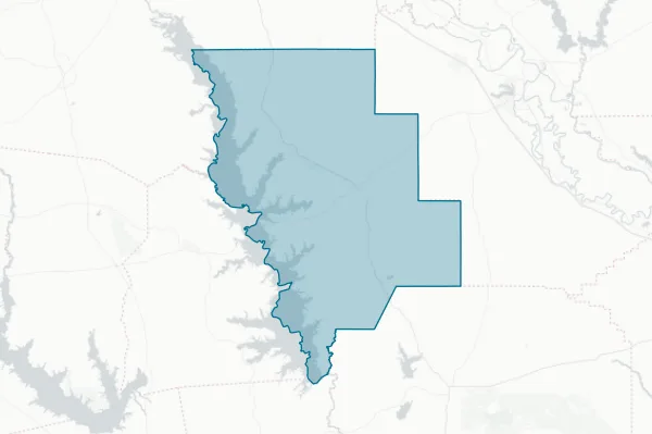 Sabine Parish Police Jury — detail map