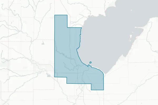 Bangor Charter Township — detail map