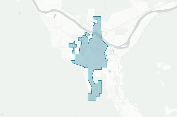 City of Libby — detail map