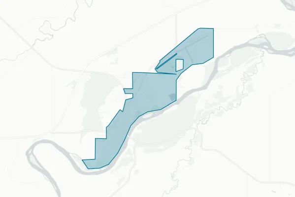 Fort Benton City — detail map