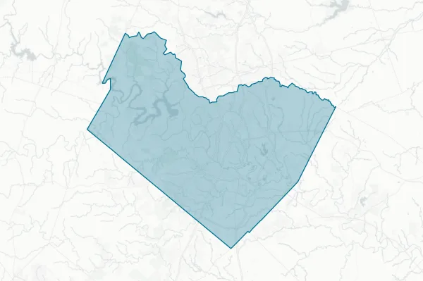 Travis County Texas — detail map