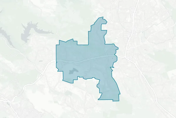 City of Lafayette — detail map