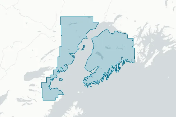 Kenai Peninsula Borough School District — detail map