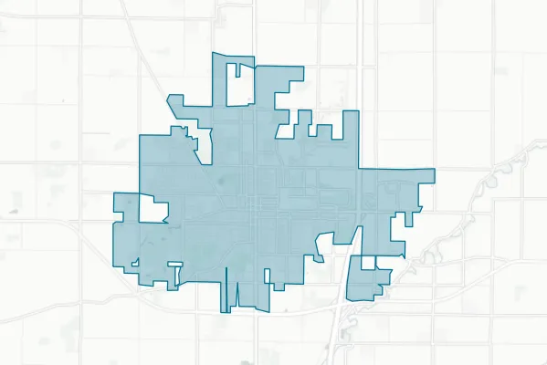 City of Bowling Green — detail map