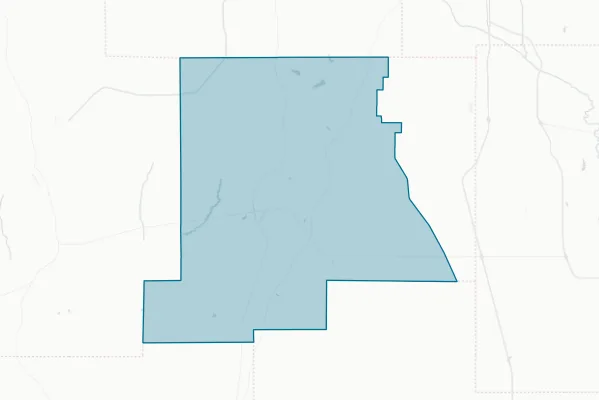 Chickasaw County School District — detail map