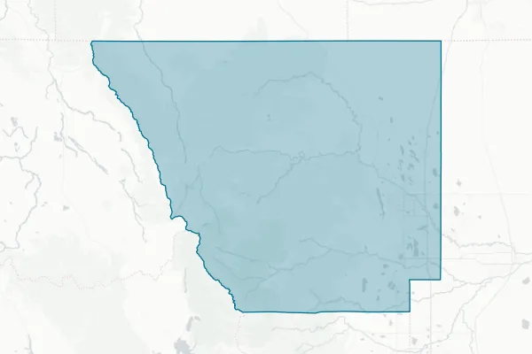 County of Larimer — detail map