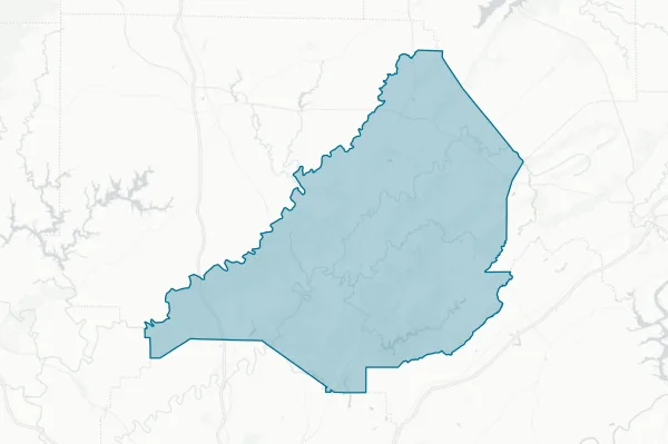 Blount County Commission — detail map