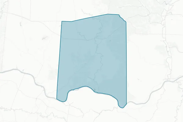 Adams County — detail map