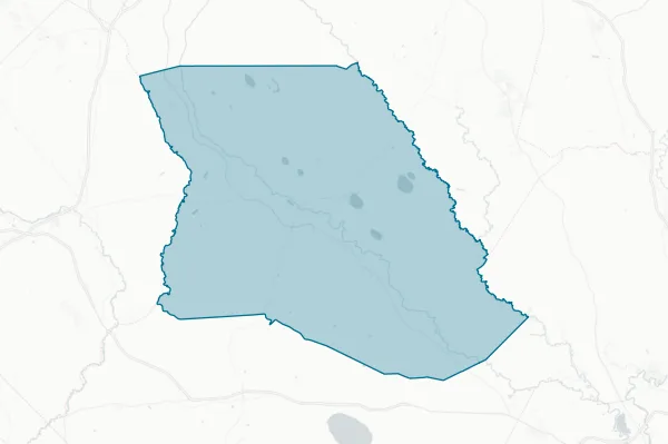 Bladen County Board of Education — detail map