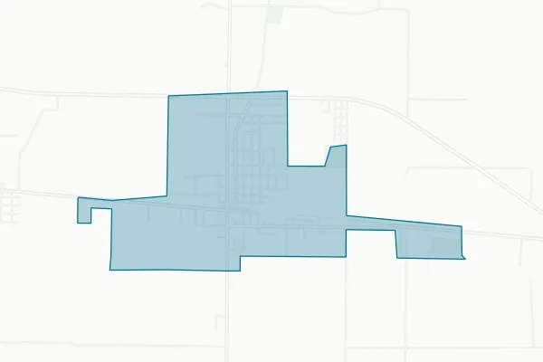 City of Mccrory — detail map