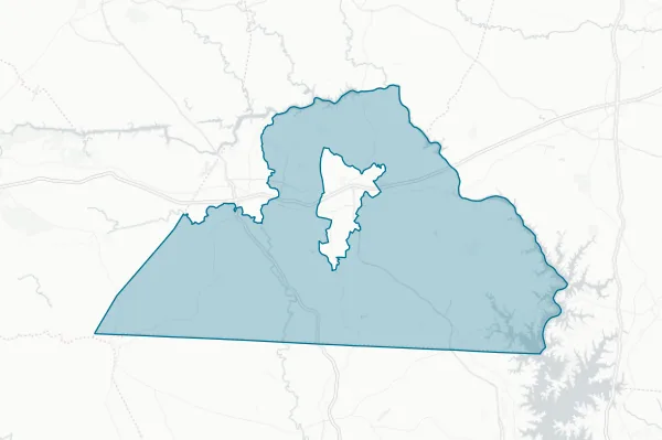 Catawba County Board of Education — detail map