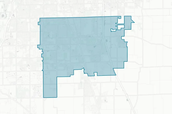 City of Greenwood — detail map