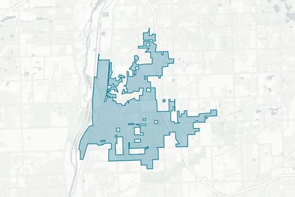Township of Lockport — detail map