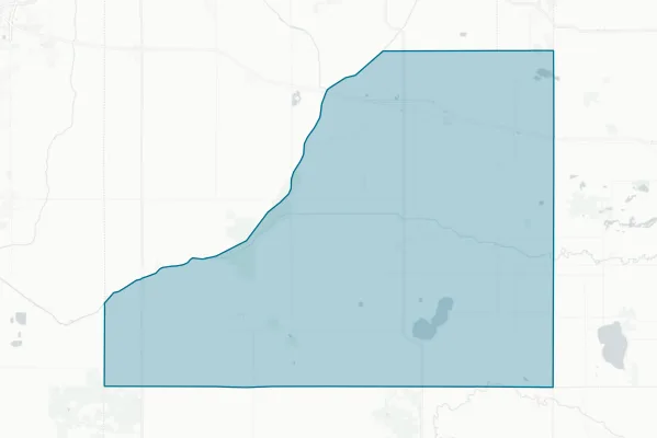 STARKE COUNTY — detail map