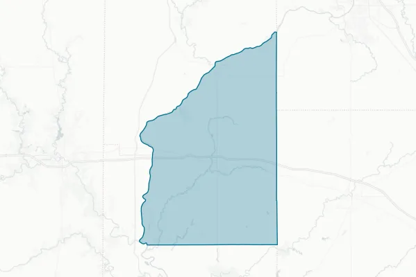 FOUNTAIN COUNTY — detail map